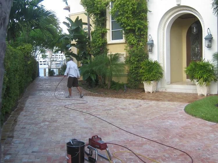 Walkway being restored